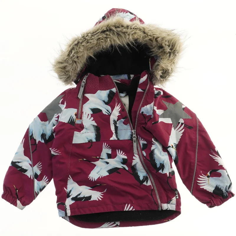 Børnevinterjakke med fugleprint fra Molo (str. 104)