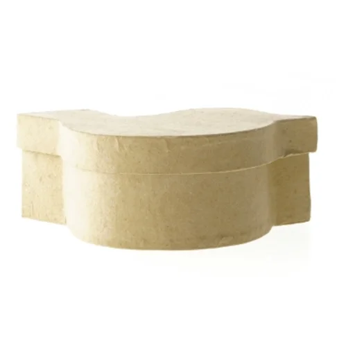 Fugleformet opbevaringskasse (str. 17x11x6 cm)