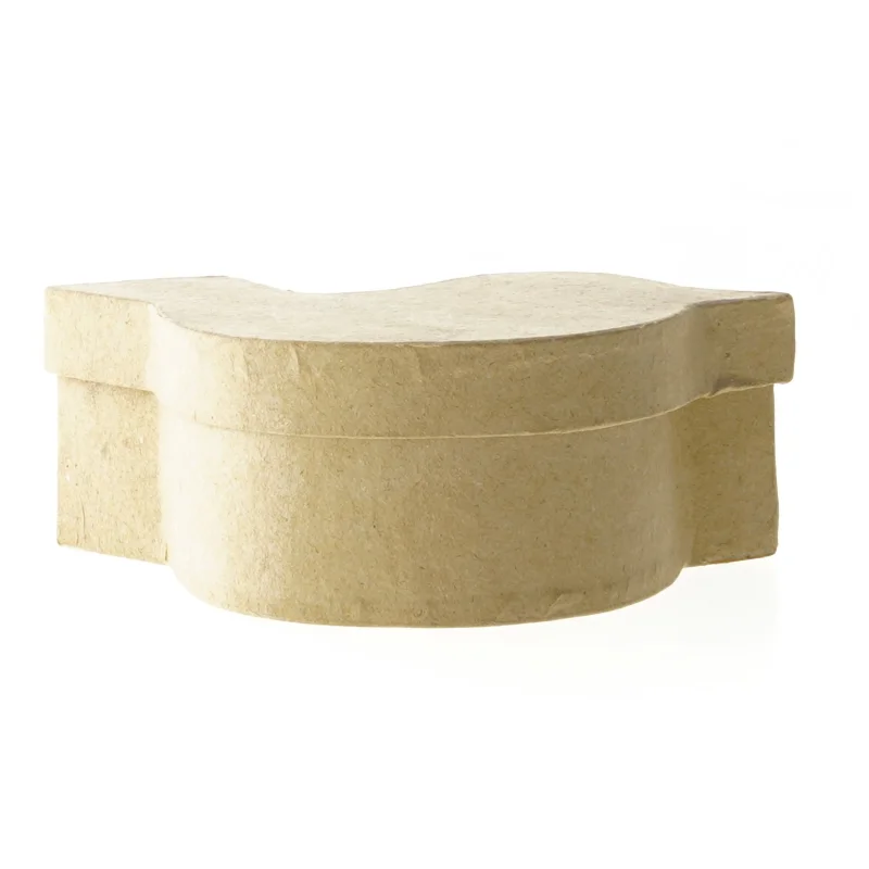 Fugleformet opbevaringskasse (str. 17x11x6 cm)