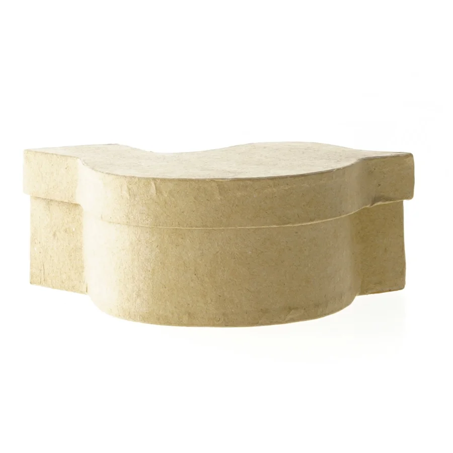 Fugleformet opbevaringskasse (str. 17x11x6 cm)