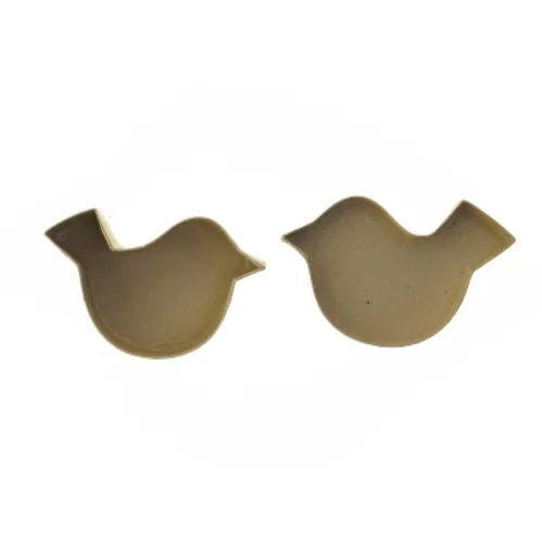 Fugleformet opbevaringskasse (str. 17x11x6 cm)