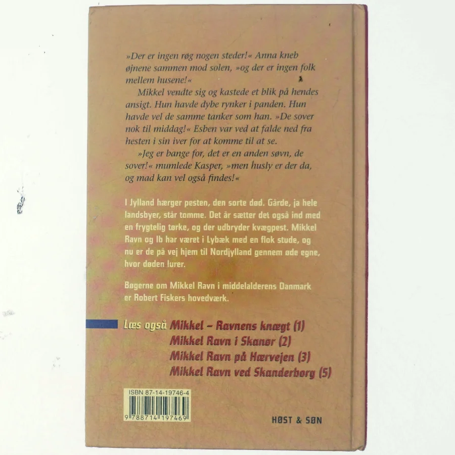 Mikkel Ravn i den døde by af Robert Fisker (Bog)