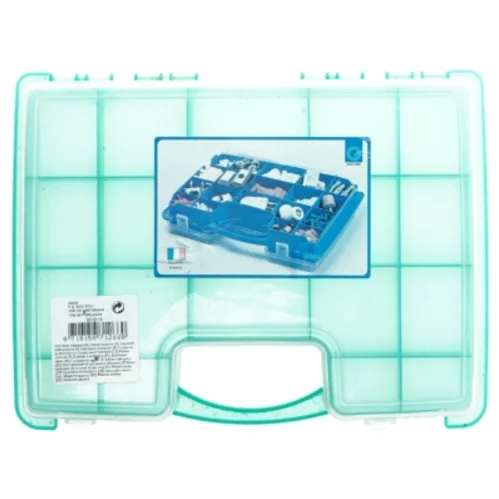 Transparent opbevaringsboks fra Made In Italy (str. 29,5x22 cm)