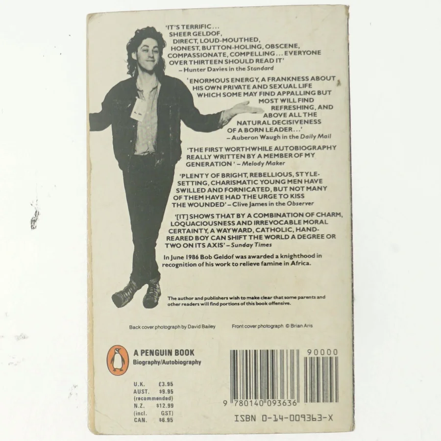 Bob Geldof - Is that it? (Bog)