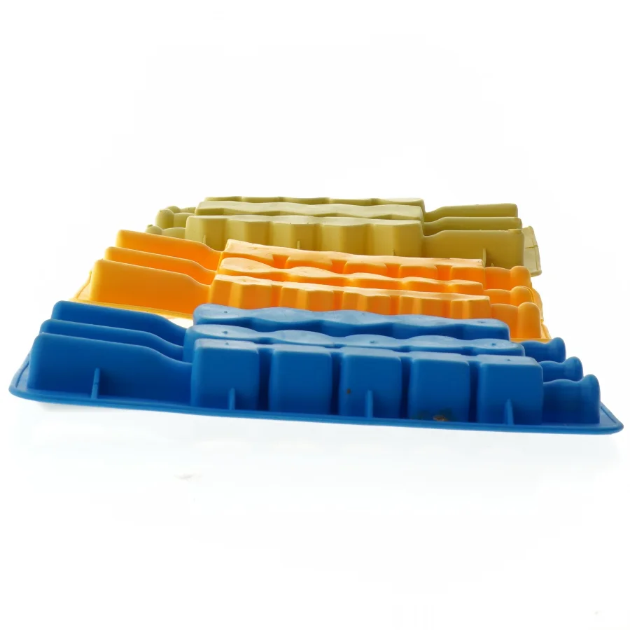 Sæt af tre isformbakker (str. 20x11 cm)