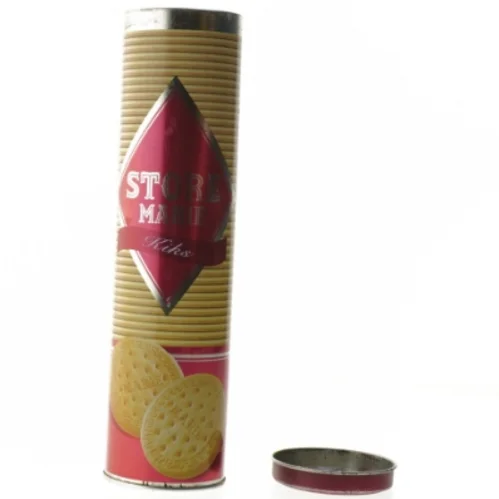 Vintage Store Marie kiks dåse (str. Ø. 6,5 cm. længde. 25,5 cm)