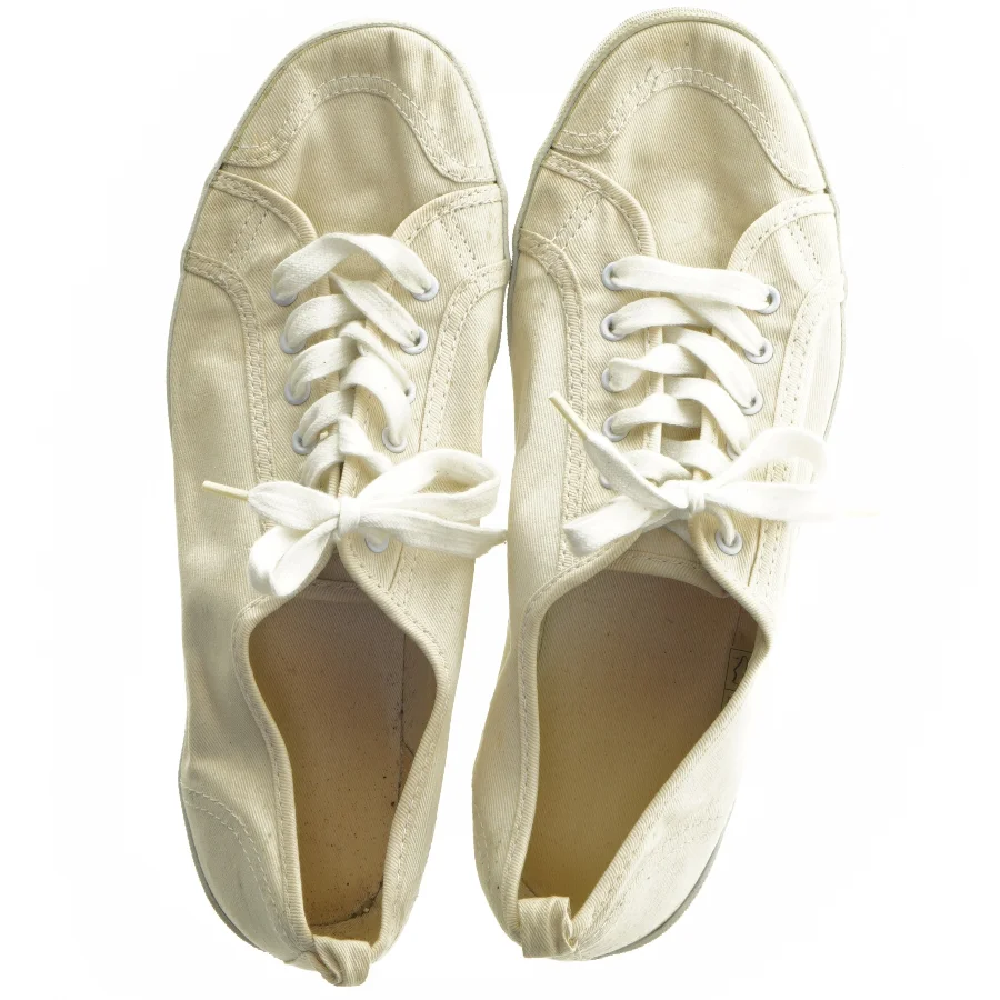 Hvide old skool canvas sneaks (str. 41 )