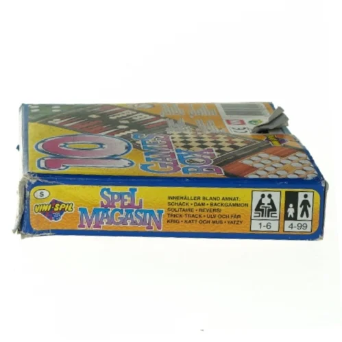 10 games box fra Vinnie Spil (str. 15 cm)