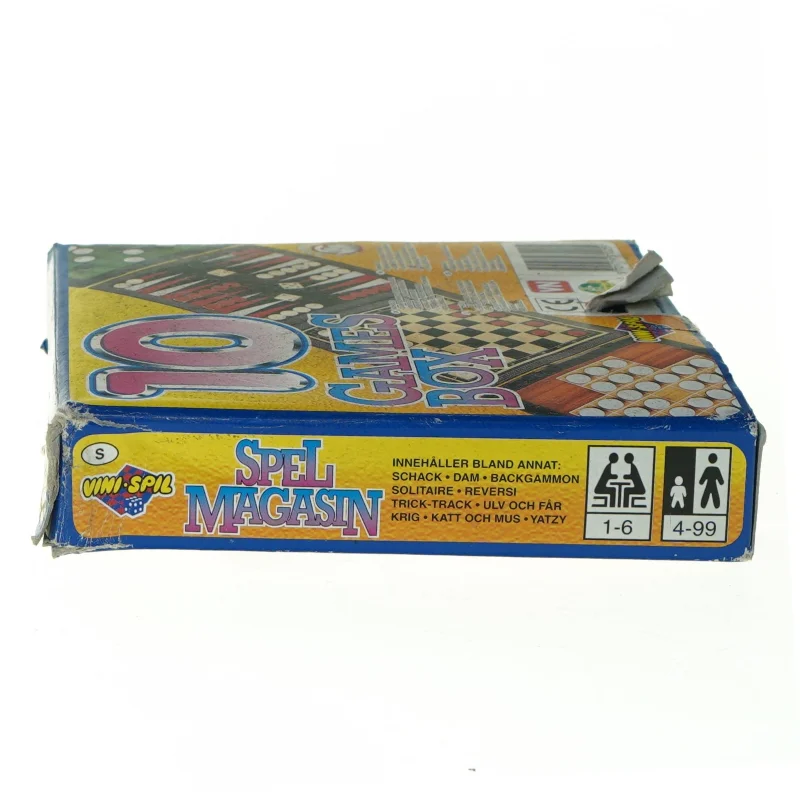 10 games box fra Vinnie Spil (str. 15 cm)