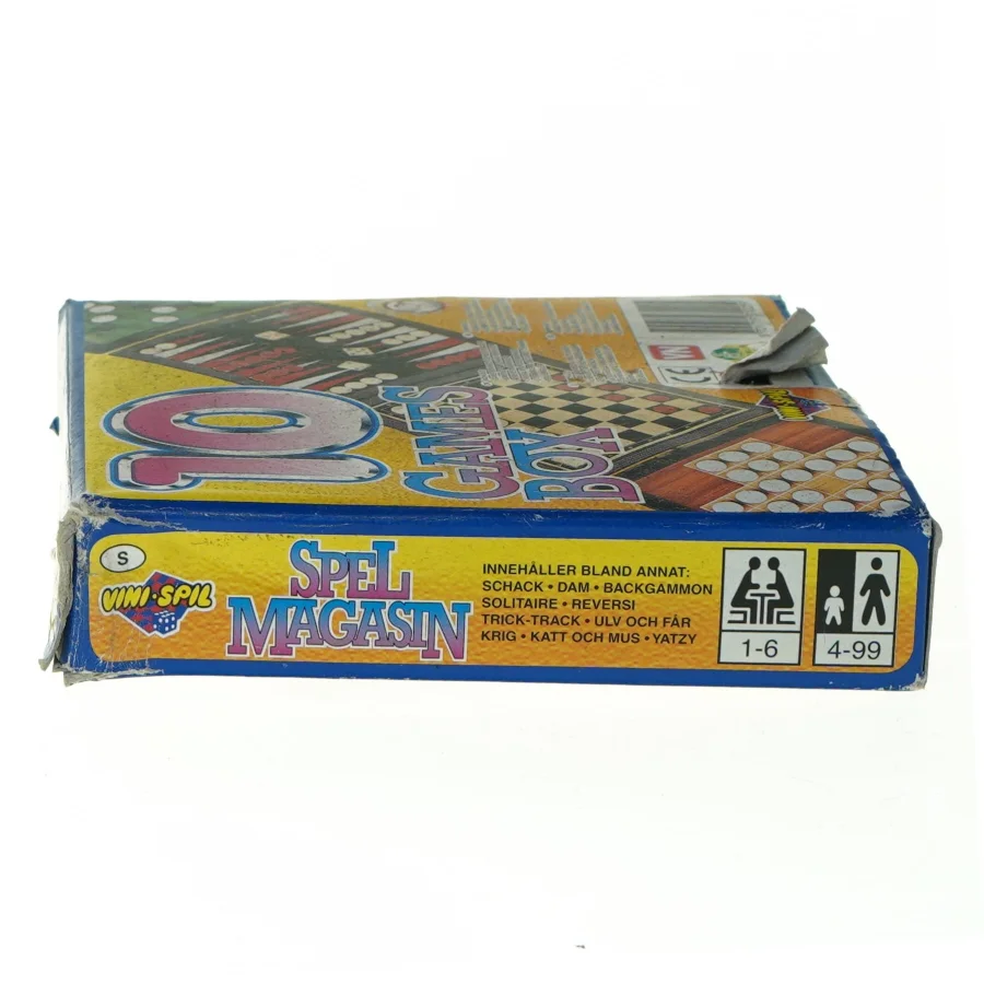 10 games box fra Vinnie Spil (str. 15 cm)