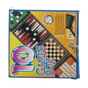 10 games box fra Vinnie Spil (str. 15 cm)