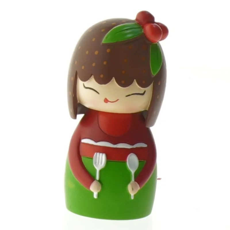 Skælden Momiji beskeddukke, Pudding fra 2010 fra Momiji (str. 8 cm)