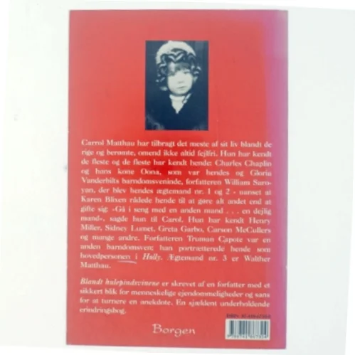 Blandt hulepindsvinene : erindringer af Carol Matthau (Bog) fra Borgen