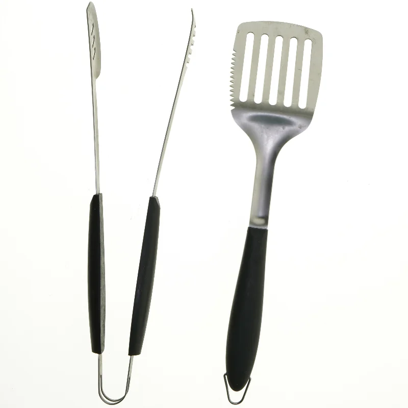 Grillredskaber i rustfrit stål (str. 43,5 cm)