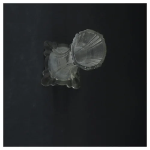 Antik liljevase Glasvase (str. 32x8 cm)