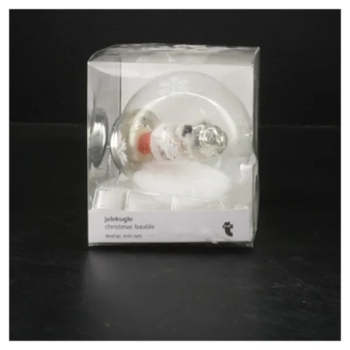 Julekugle med lys fra Tiger (str. Ø 9,5 cm)