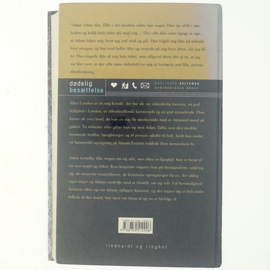 Dødelig besættelse af Nicci French (Bog)