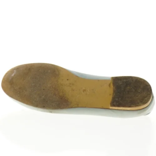  Lyseblå læder ballerinasko fra Noa Noa (str. 42)