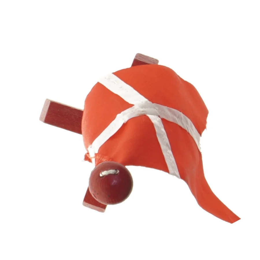 Miniatyr flagstang med Dannebrog (str. 30 cm)