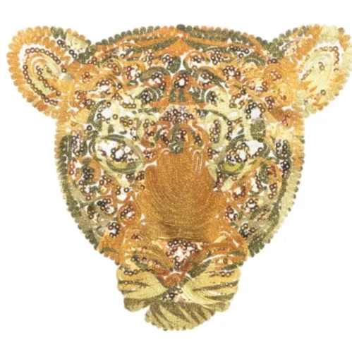  Leopard applikation (str. 26x29 cm)