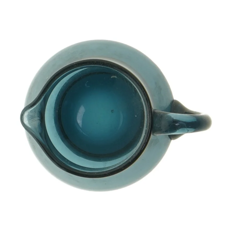 Flødekande, finsk glas af Tamara Aladin (str. Ø 5,5 cm længde 8,5 cm)