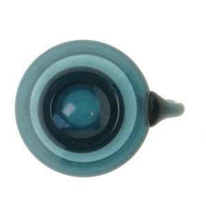 Flødekande, finsk glas af Tamara Aladin (str. Ø 5,5 cm længde 8,5 cm)