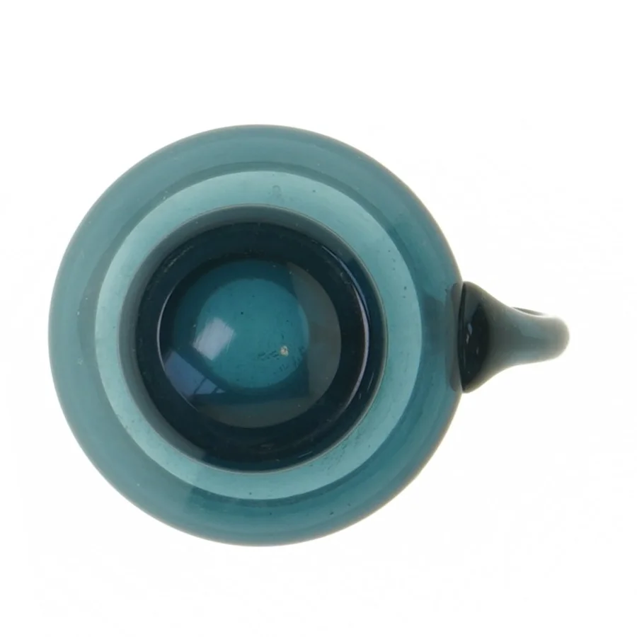 Flødekande, finsk glas af Tamara Aladin (str. Ø 5,5 cm længde 8,5 cm)