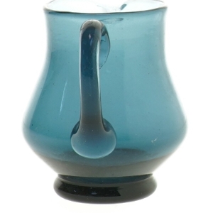 Flødekande, finsk glas af Tamara Aladin (str. Ø 5,5 cm længde 8,5 cm)