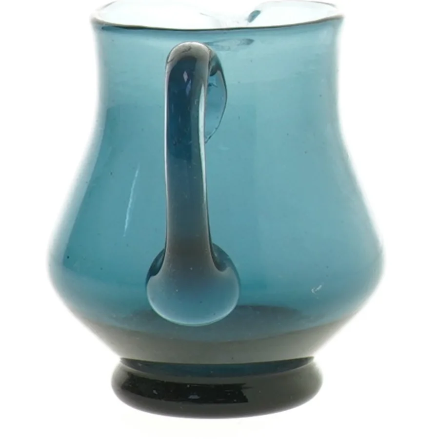 Flødekande, finsk glas af Tamara Aladin (str. Ø 5,5 cm længde 8,5 cm)