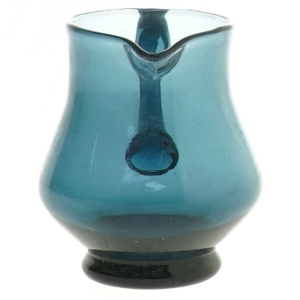 Flødekande, finsk glas af Tamara Aladin (str. Ø 5,5 cm længde 8,5 cm)