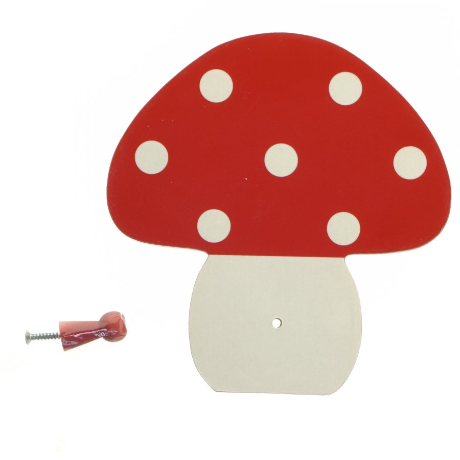 Svampeformet knage fra Pakhuisoost (str. 17x16,5 cm)