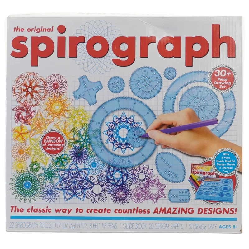 Spirograf sæt fra Hasbro (str. 31x28 cm)