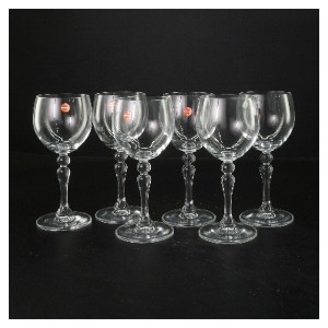 Krystal dessertglas 6 stk. fra Atelier (str. 15 cm)