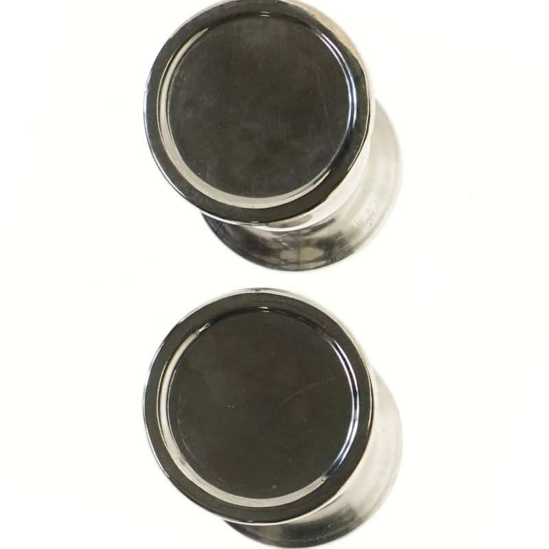 Metal lysestager (str. 18 cm)