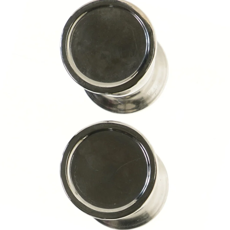 Metal lysestager (str. 18 cm)