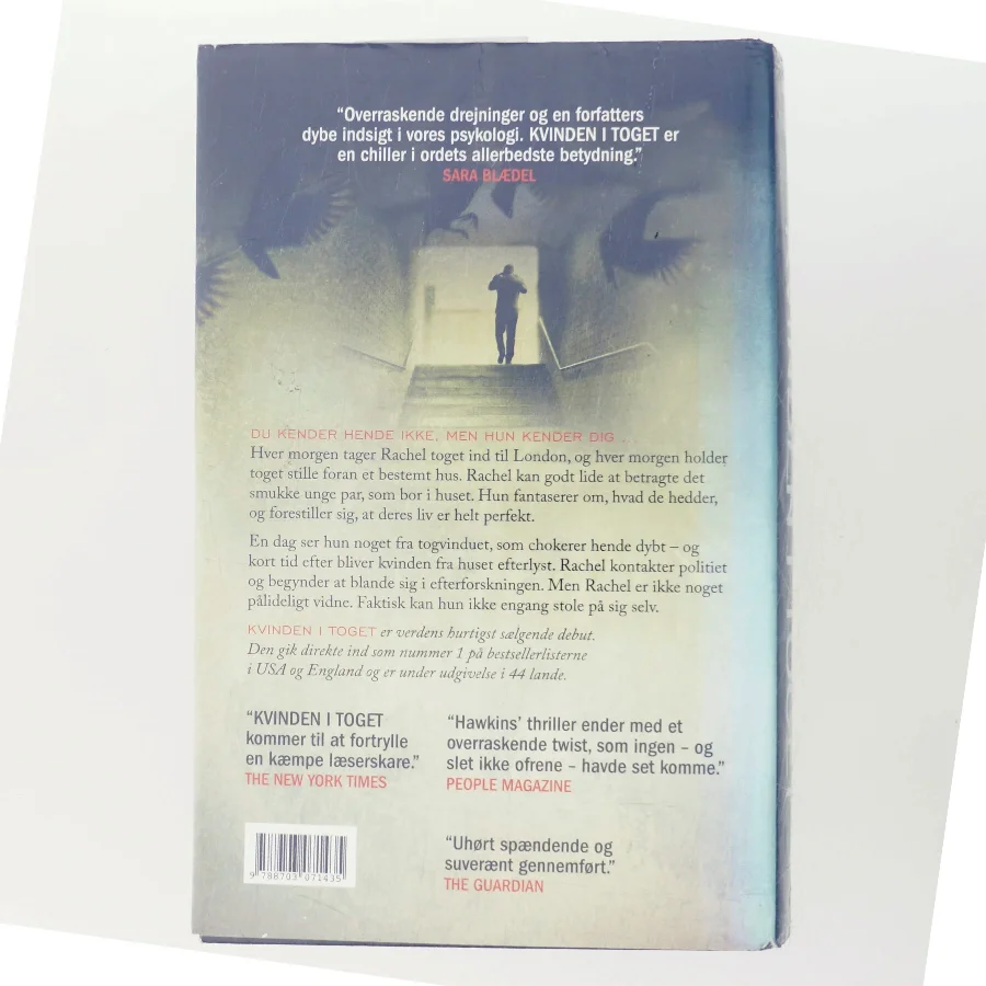 Kvinden i toget af Paula Hawkins (Bog)