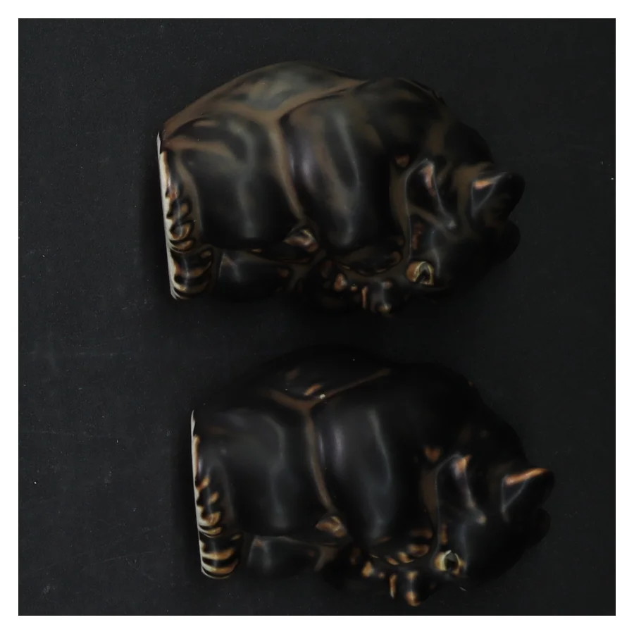 Bjørne unge figurer fra Royal Copenhagen