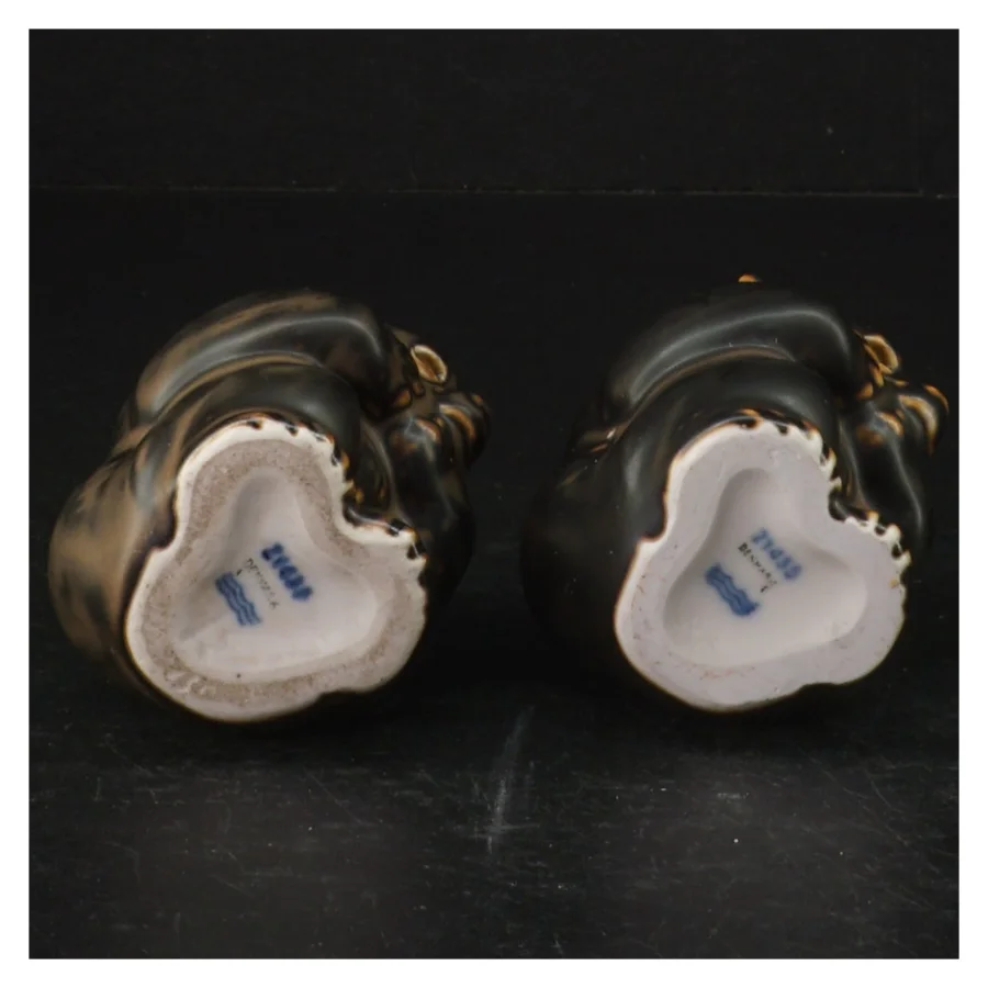 Bjørne unge figurer fra Royal Copenhagen