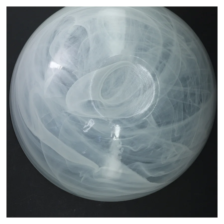 Glaskunst skål (str. 30 cm)