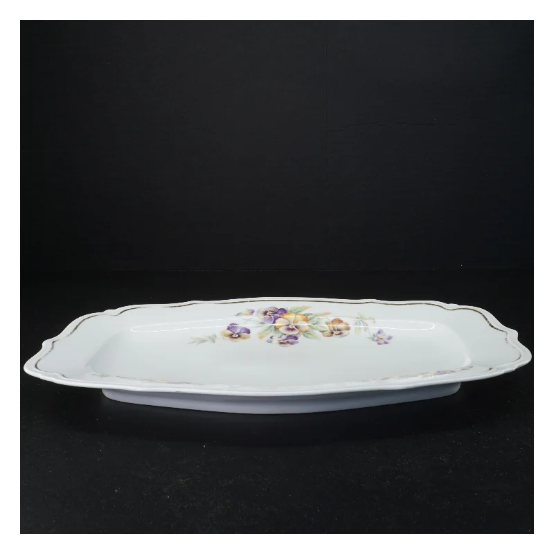 Porcelæns fad fra Bavaria (str. 38 x 25 cm)