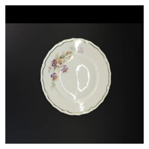 Dekorative porcelænstallerkener fra Bavaria (str. Diameter 25 og en halv cm)