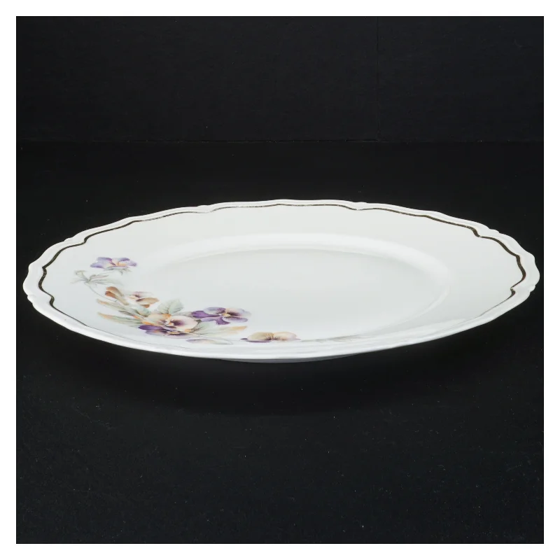 Dekorative porcelænstallerkener fra Bavaria (str. Diameter 25 og en halv cm)