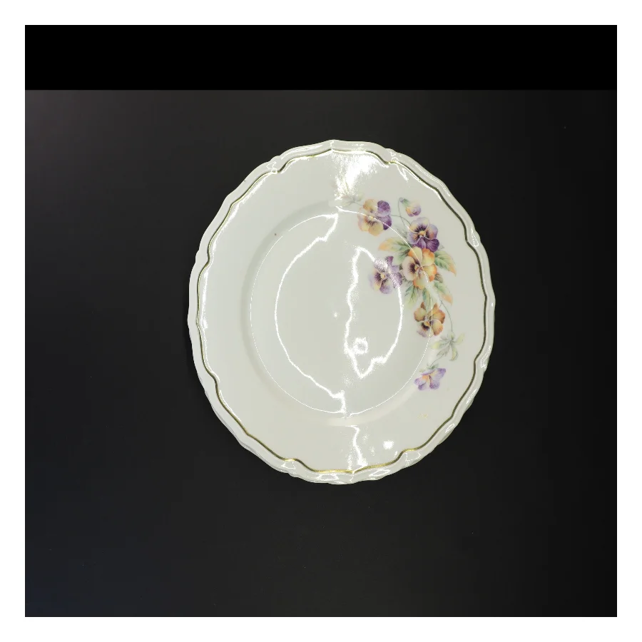 Dekorative porcelænstallerkener fra Bavaria (str. Diameter 25 og en halv cm)