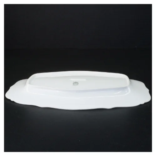 Porcelænsfad med blomstermotiv fra Bavaria (str. 28 x 19 cm)