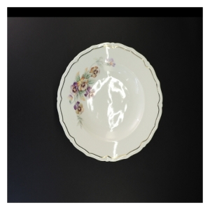 Stel af porcelæn middagstallerkener fra Bavaria (str. Diameter 25 cm)