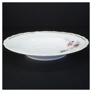 Stel af porcelæn middagstallerkener fra Bavaria (str. Diameter 25 cm)