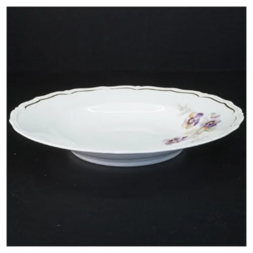 Stel af porcelæn middagstallerkener fra Bavaria (str. Diameter 25 cm)