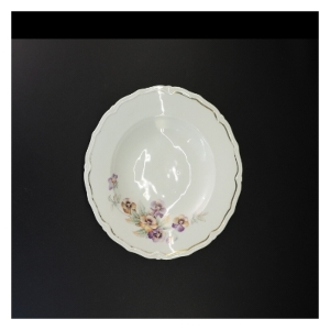 Stel af porcelæn middagstallerkener fra Bavaria (str. Diameter 25 cm)