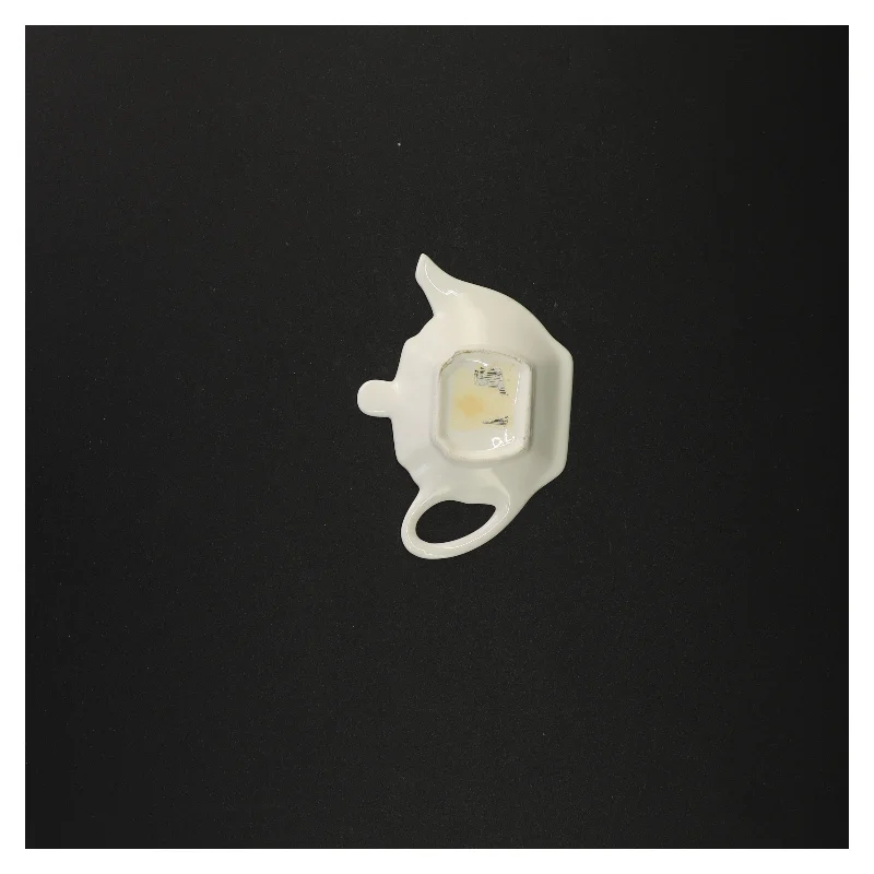 Sort tepose tallerken (str. 12 x 9 cm)