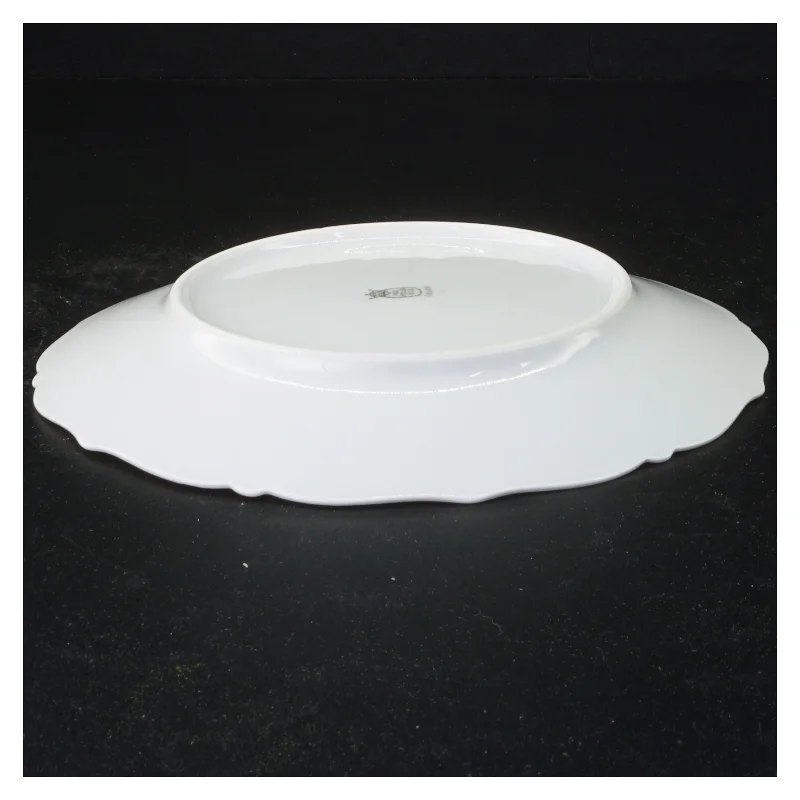 Vintage porcelænstallerkener med blomstermotiv fra Bavaria (str. Diameter 21 cm)